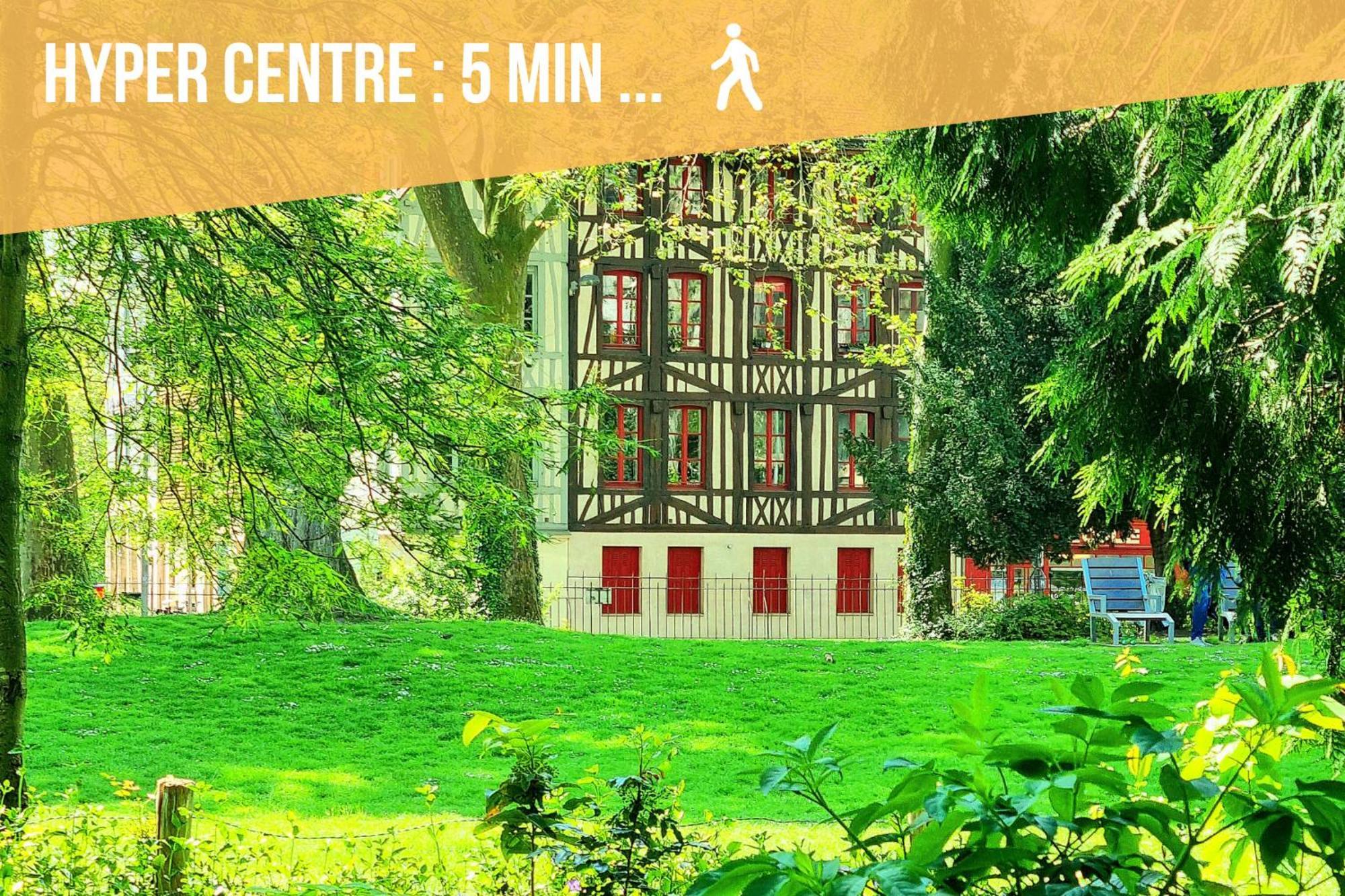 Le Fruit Defendu "Love Room" Jacuzzi Centre Ville Rouen Exterior foto